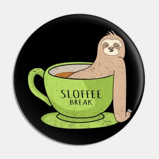 Sloffee Break Pin