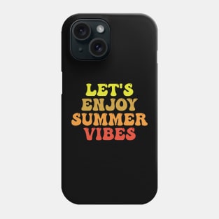 summer vibes design Phone Case