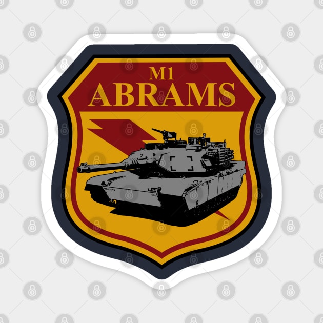 M1 Abrams Patch Magnet by TCP