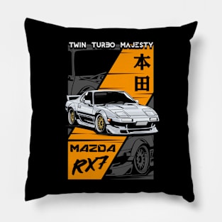 Iconic Mazda Design Pillow