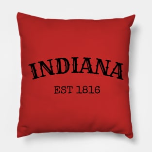 Indiana Est 1816 Pillow