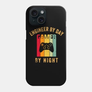 Engineer By Day Gamer By Night Phone Case