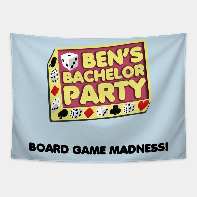 Ben's Bachelor Party Tapestry by sheepypu