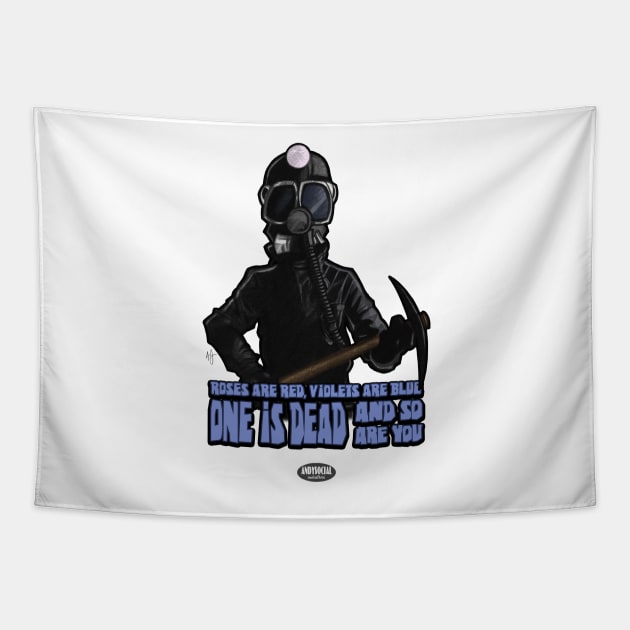 Harry Warden Tapestry by AndysocialIndustries