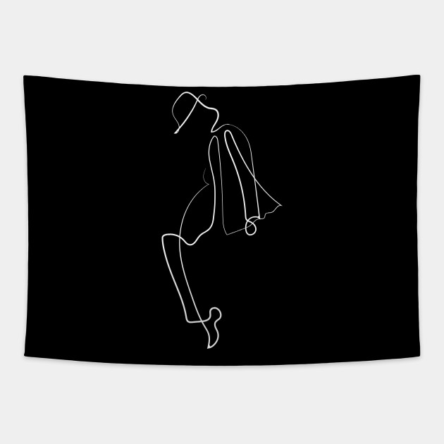 Michael Dancing Minimal Art Michael Jackson Tapestry Teepublic