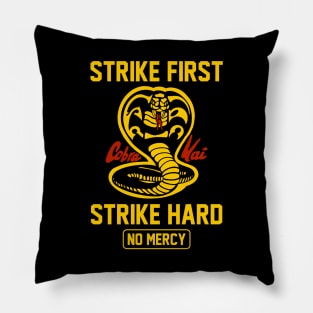 strike fight cobra kai Pillow