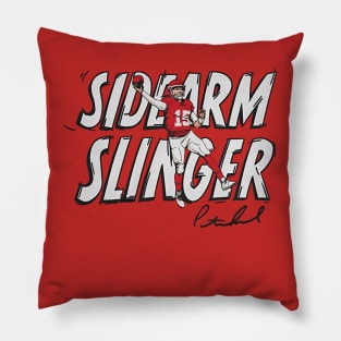 Patrick Mahomes Sidearm Slinger Pillow