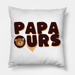 PAPA OURS Pillow