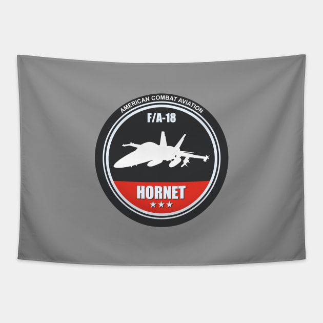 F/A-18 Hornet Tapestry by Tailgunnerstudios