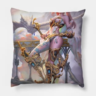 Golden Legs Pillow