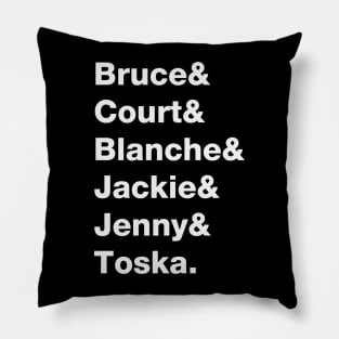 Ampersand List Pillow