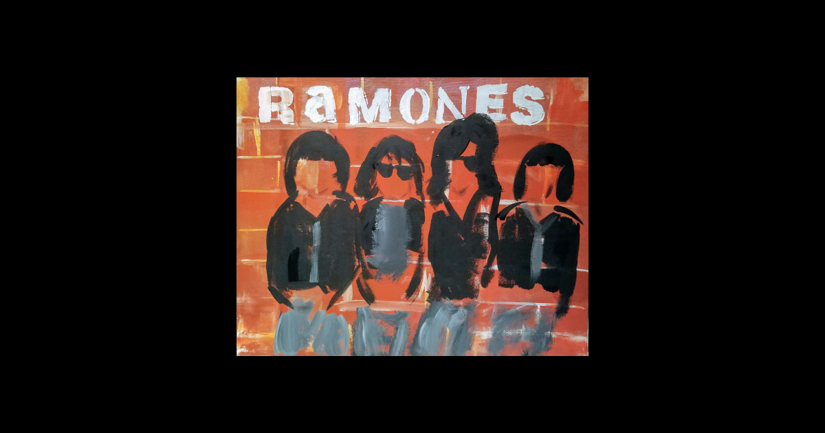Blitzkrieg Bop Ramones Sticker TeePublic