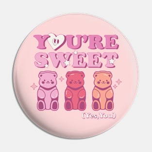 Cute Bears Sweet Valentines Day Pin