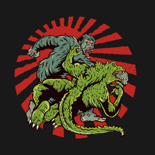 King VS Gojira by Greendevil