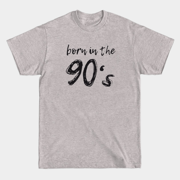 Disover Born In The 90's Shirt Black - Born In The 90s - T-Shirt