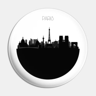 Paris Skyline Pin