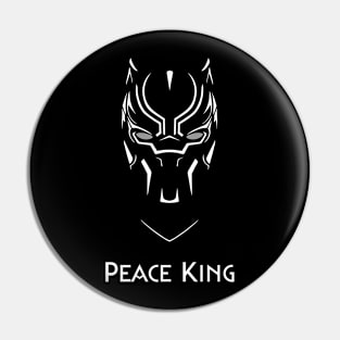 Peace King - Black Panther T-Shirt Pin