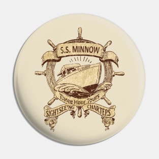 S.S Minnow retro legend Pin