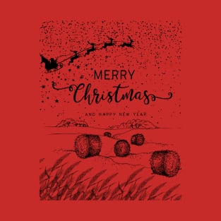 Country merry Christmas T-Shirt