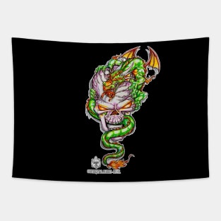 1 SKULL DRAGON Tapestry