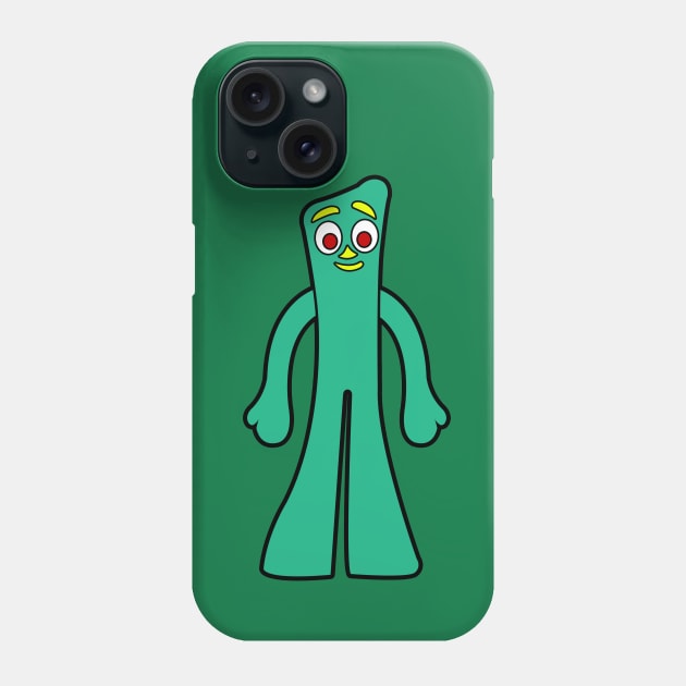 Gumby Phone Case by liora natalia