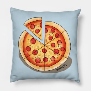 Pepperoni pizza slices Pillow