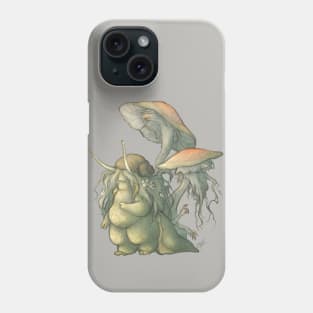 Snail and Mushroom Changelings Phone Case