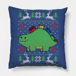 Legosaurus Ugly Sweater Pillow