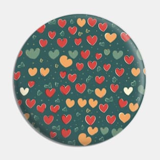 Love pattern Pin