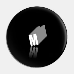 Letter M Pin