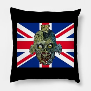 Zombie Punk Britannia Pillow