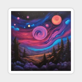 Galaxy Art Magnet