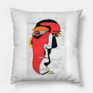 'A Man in Search of Answers' Pillow