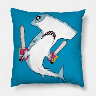 Too Deadly - Hammerhead shark Pillow