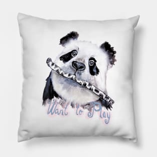 Panda Play Pillow