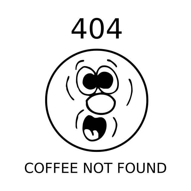 404 Coffee not found by CWdesign