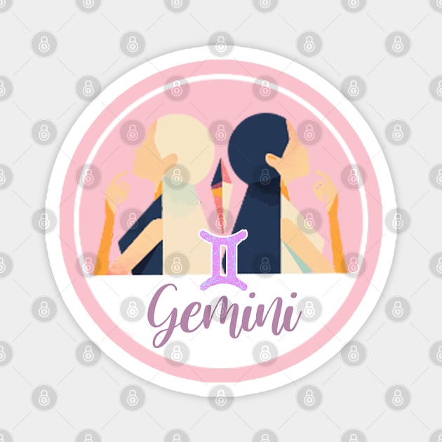 Gemini Magnet by Kiroiharu