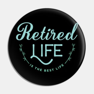 retirement shirt, retired teacher gift Pin