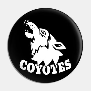 Coyotes Mascot Pin