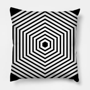 Retro Hex. Pillow