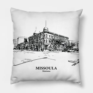 Missoula - Montana Pillow