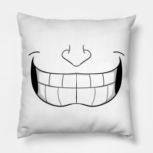 Giant Smile  - Face Mask Pillow