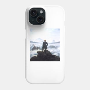 Wanderer above the Sea of Fog Phone Case