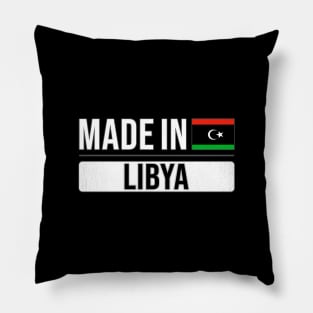 Made In Libya - Gift for Libyan With Roots From Libya Pillow