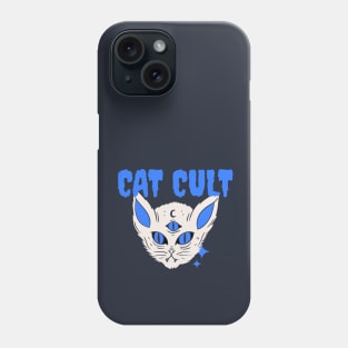 Cat Cult Wizard Cat Phone Case