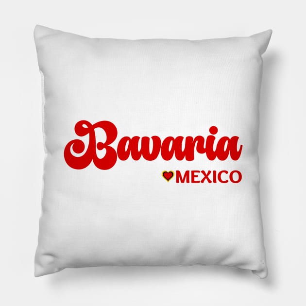 Bavaria: I love Germany  Deutschland Pillow by teezeedy