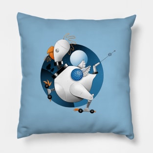 Robot Chicken Pillow