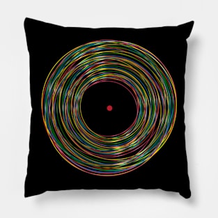 Vinyl Records Collector Pillow