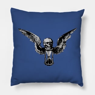 Hourglass Time Flies Pillow