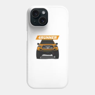 4Runner Toyota Front View - Orange Phone Case